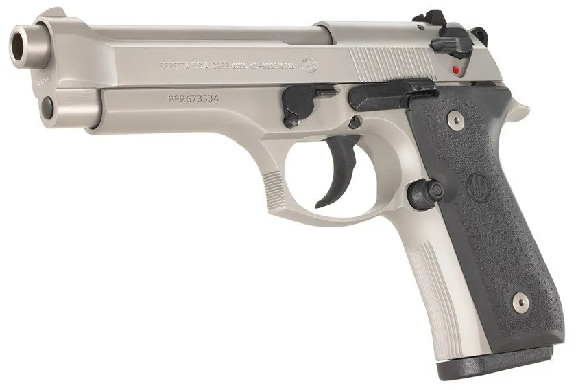 Beretta 92FS CO2 Pistol — Nickel